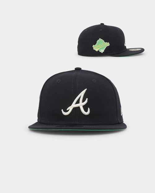 New Era Atlanta Braves Citrus Pop 59FIFTY Fitted Navy