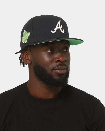New Era Atlanta Braves Citrus Pop 59FIFTY Fitted Navy