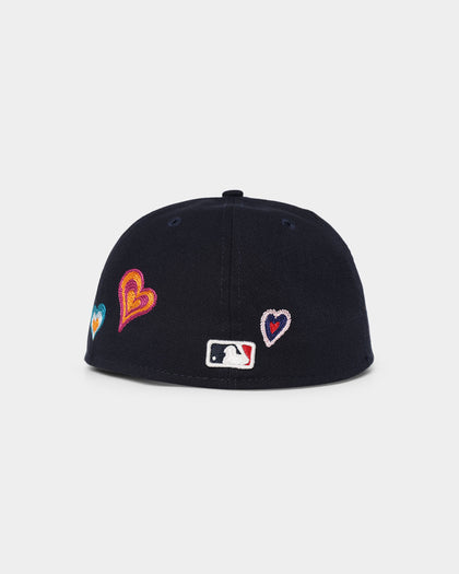 New Era Atlanta Braves 'Chain Stitch Heart' Atlanta Braves 59FIFTY Fitted Multi-Coloured