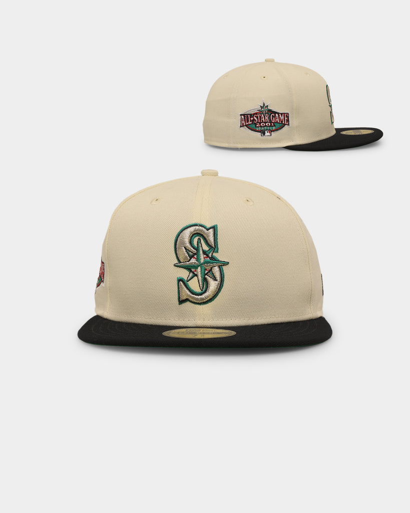 New Era Seattle Mariners 'All Star Game' 59FIFTY Fitted Chrome White/O