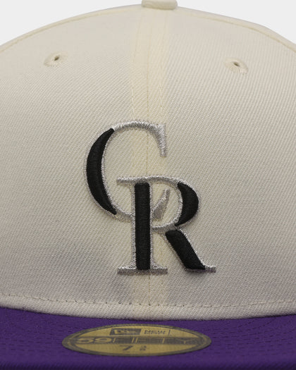 New Era Colorado Rockies 'All Star Game' 59FIFTY Fitted Chrome White/Original Team Colours