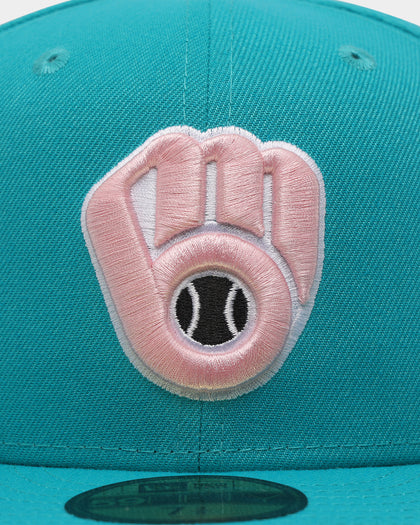 New Era Milwaukee Brewers 'Teal Pink' 59FIFTY Fitted Teal/Pink