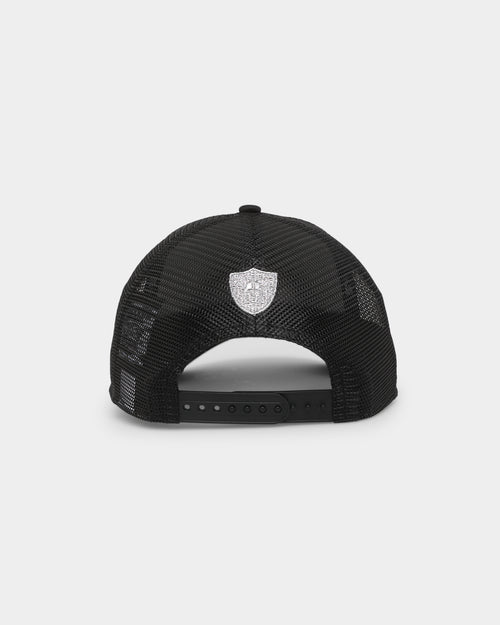 New Era Las Vegas Raiders Rhinestone Trucker 9FORTY A-Frame Snapback Black