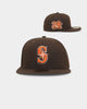 New Era Seattle Mariners 'Walnut Orange' 59FIFTY Fitted Brown/Orange