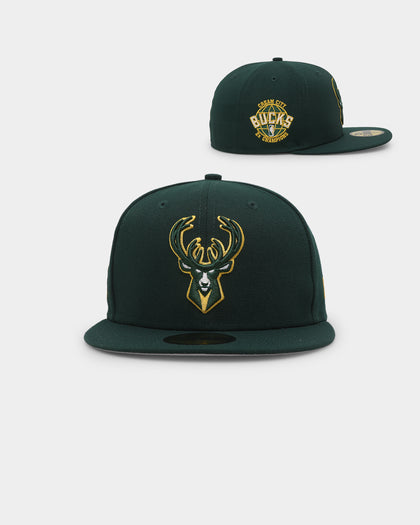 New Era Milwaukee Bucks 'Green And Gold' 59FIFTY Fitted Green/Gold