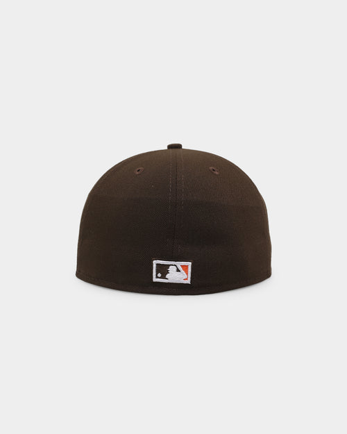 New Era Milwaukee Brewers 'Walnut Orange' 59FIFTY Fitted Brown/Orange