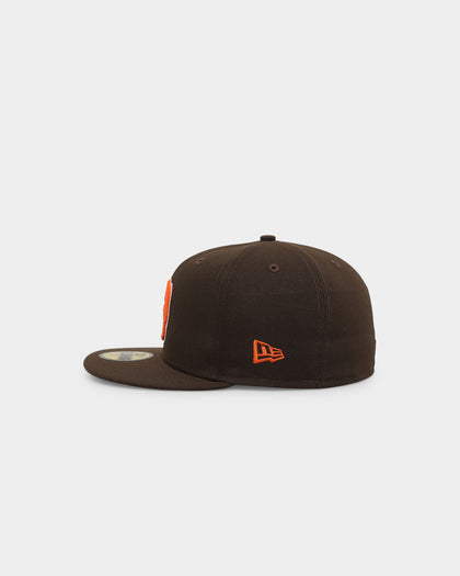 New Era Milwaukee Brewers 'Walnut Orange' 59FIFTY Fitted Brown/Orange