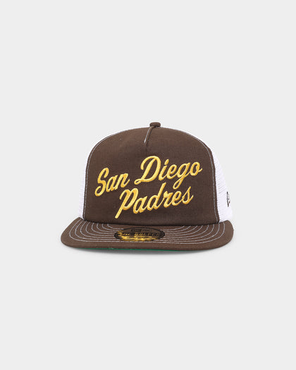 New Era San Diego Padres The Golfer Snapback Dark Brown