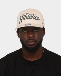 47 Brand Oakland Athletics Nantasket Script '47 Captain DT Snapback Bone
