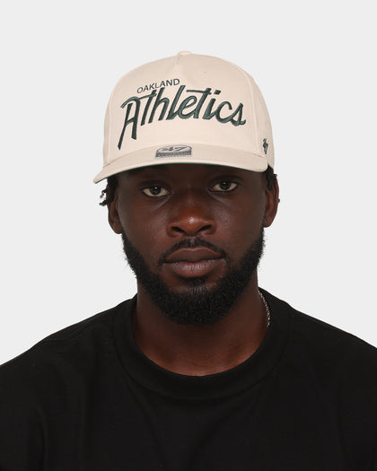 47 Brand Oakland Athletics Nantasket Script '47 Captain DT Snapback Bone