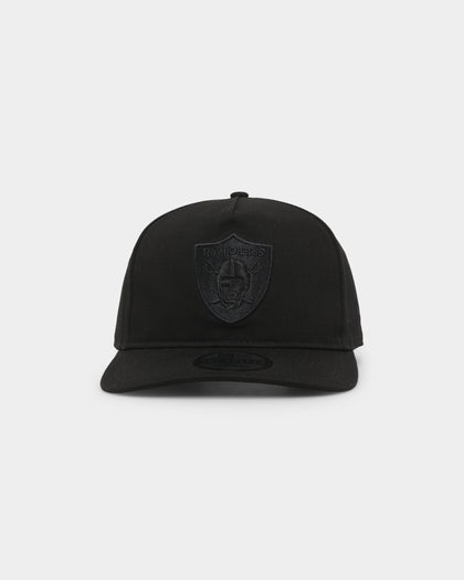 New Era Las Vegas Raiders Old Golfer Snapback Black/Black