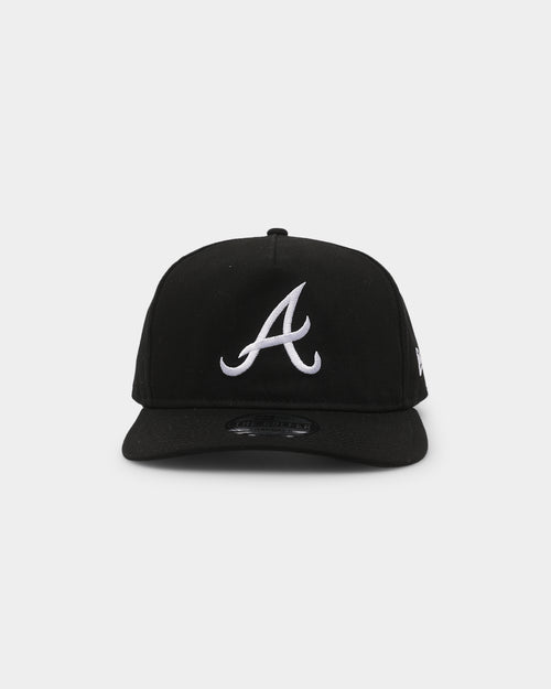 New Era Atlanta Braves Core Golfer Snapback Black/White