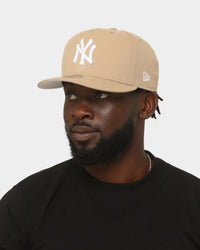 New Era New York Yankees 9FIFTY High Profile Retro Crown Snapback Tumbleweed/White