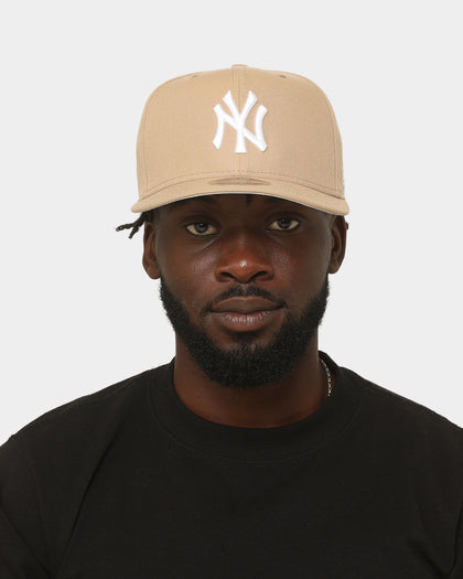 New Era New York Yankees 9FIFTY High Profile Retro Crown Snapback Tumbleweed/White