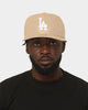 New Era Los Angeles Dodgers 9FIFTY High Profile Retro Crown Snapback Tumbleweed/White