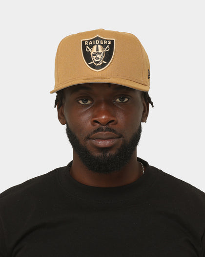 New Era Las Vegas Raiders 9FIFTY Snapback Wheat/Black