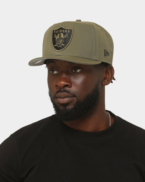 New Era Las Vegas Raiders 'Olive Black' 9FIFTY Snapback Olive/Black