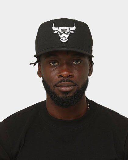 New Era Chicago Bulls 9FIFTY High Profile Retro Crown Snapback Black/White