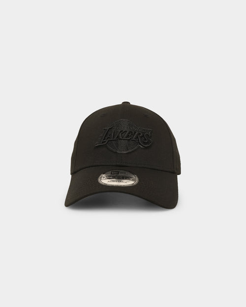 New Era Los Angeles Lakers 'Black On Black' 9FORTY Casual Strapback Black/Black