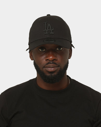 New Era Los Angeles Dodgers 'Black On Black' 9FORTY Casual Strapback Black/Black