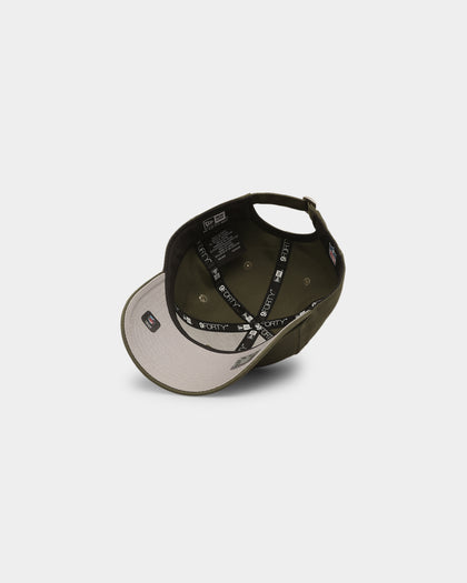 New Era Las Vegas Raiders Core 9FORTY Casual Strapback Olive/Black
