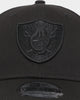 New Era Las Vegas Raiders 'Black On Black' 9FORTY Casual Strapback Black/Black