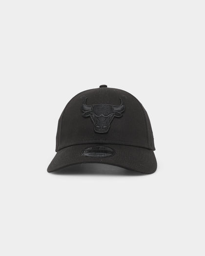 New Era Chicago Bulls 'Black On Black' 9FORTY Casual Strapback Black/Black
