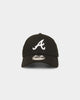 New Era Atlanta Braves Core 9FORTY Casual Strapback Black/White