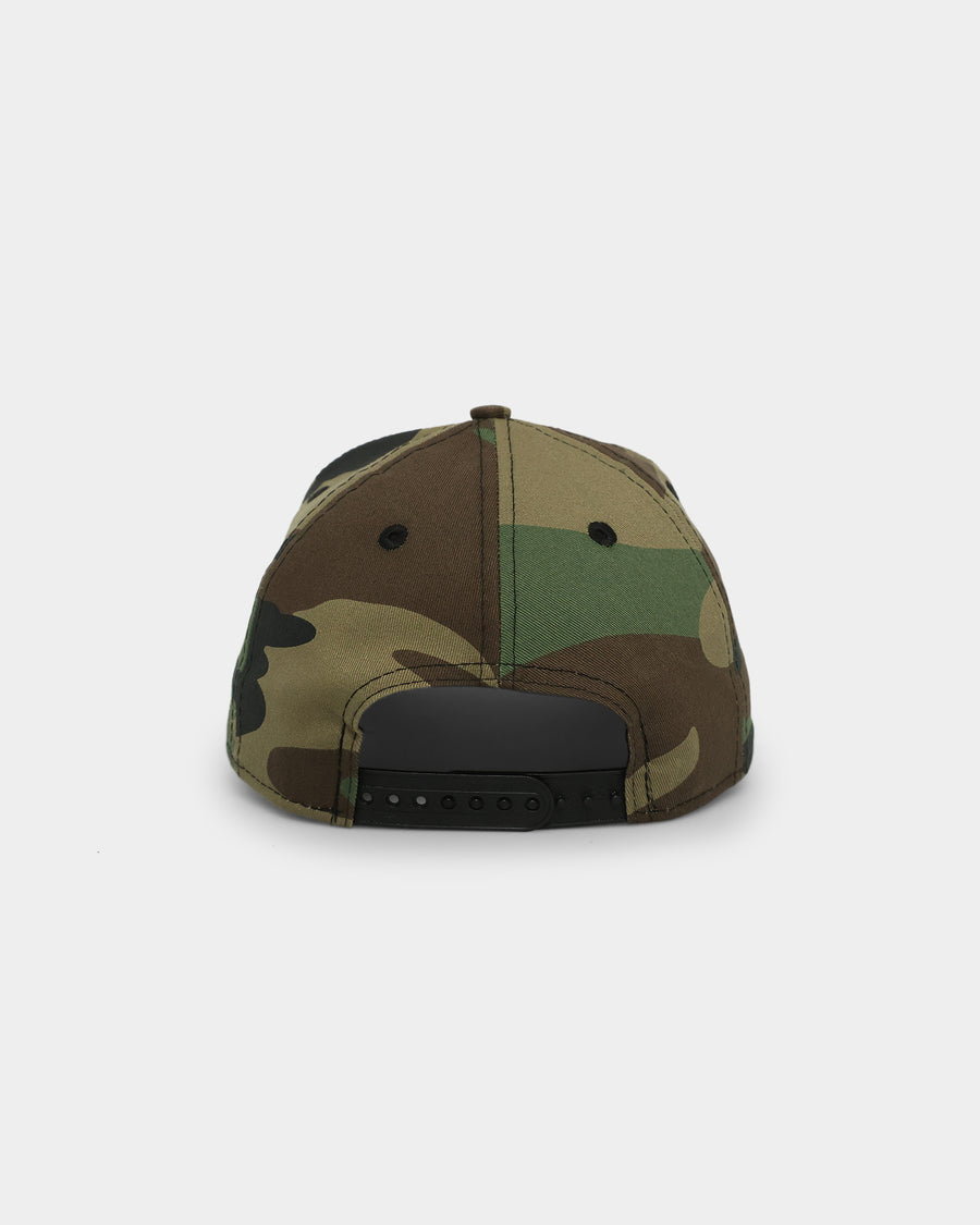 BAPE Kids ABC Camo Baby Milo New Era 9Forty A-Frame Cap Black Kids BAPE Kids ABC Camo Baby Milo New Era 9Forty A-Frame Cap Black Kids