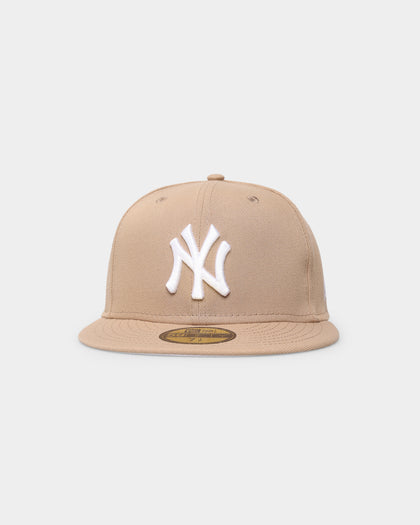 New Era New York Yankees "Camel White" 59FIFTY Fitted Tumbleweed/White
