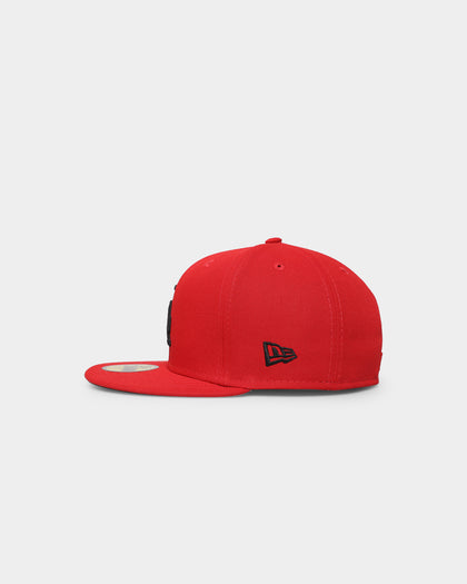 New Era Los Angeles Dodgers 'Core Scarlet/Black' 59FIFTY Fitted Scarlet/Black