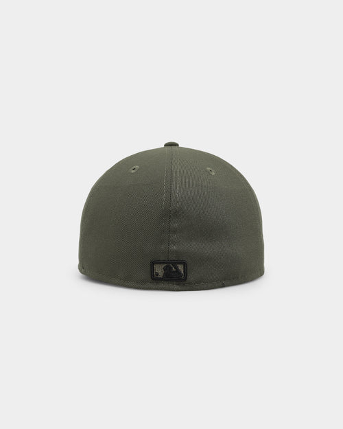 New Era Los Angeles Dodgers 'Olive Black' 59FIFTY Fitted Olive/Black