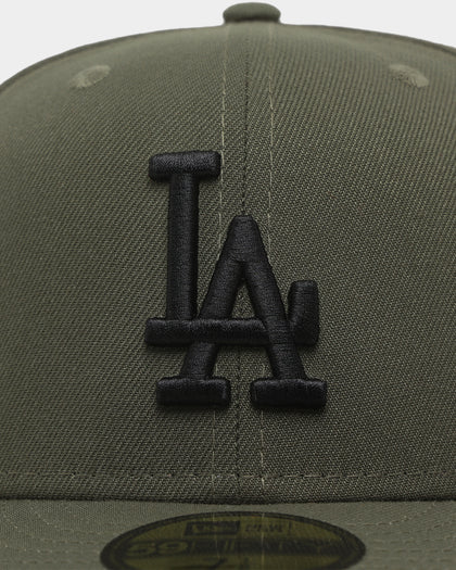 New Era Los Angeles Dodgers 'Olive Black' 59FIFTY Fitted Olive/Black