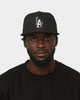 New Era Los Angeles Dodgers 'Metal Badge' 59FIFTY Fitted Black/Silver