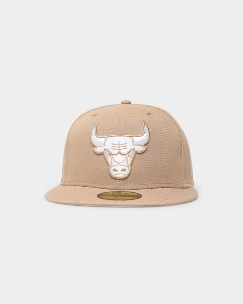 New Era Chicago Bulls "Camel White" 59FIFTY Fitted Tumbleweed/White