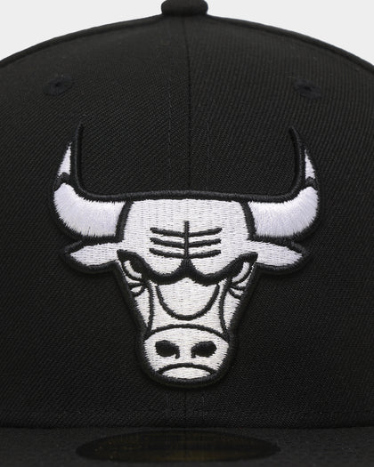 New Era Chicago Bulls 59FIFTY Fitted Black/White