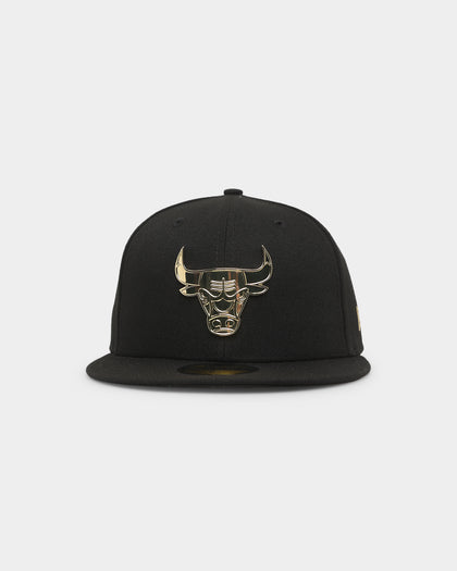 New Era Chicago Bulls 'Black Gold' 59FIFTY Fitted Black/Gold Metallic