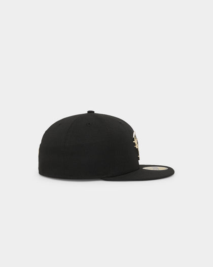 New Era Chicago Bulls 'Black Gold' 59FIFTY Fitted Black/Gold Metallic