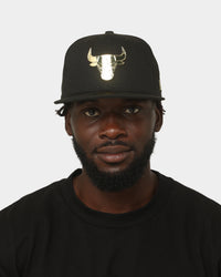 New Era Chicago Bulls 'Black Gold' 59FIFTY Fitted Black/Gold Metallic