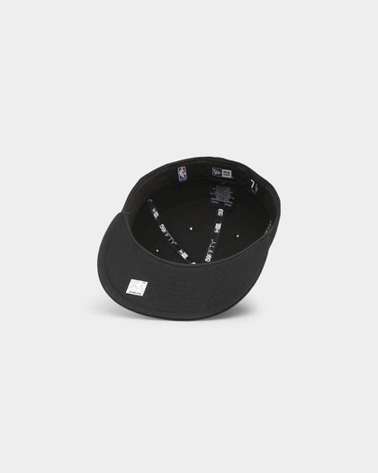 New Era Chicago Bulls 'Metal Badge' 59FIFTY Fitted Black/Black