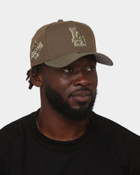 New Era Los Angeles Dodgers 'Mixed Olives' World Series 9FORTY A-Frame Snapback Mixed Olives