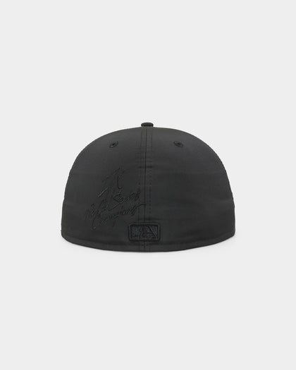 New Era New York Yankees 'Triple Black Multi Logo Prolight' World Series 59FIFTY Fitted Black/Black