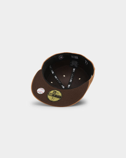 New Era New York Mets 'Wheat/Brown/Gold' Suede 59FIFTY Fitted Wheat