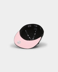 New Era Los Angeles Dodgers 'Pink Drip' 59FIFTY Fitted Black