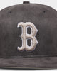 New Era Boston Red Sox 'Suedes Of Grey' 59FIFTY Fitted Grey