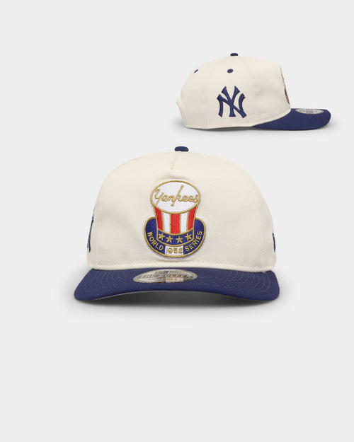 New Era New York Yankees '1950s World Series Through The Decades' Golfer Snapback Chrome White