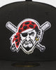 New Era Pittsburgh Pirates 'Camo Underbrim' 59FIFTY Fitted Black