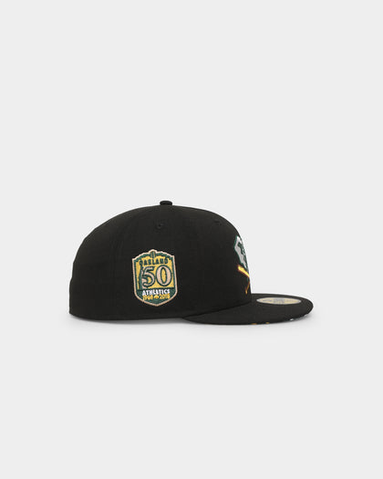 New Era Oakland Athletics 'Camo Underbrim' 59FIFTY Fitted Black