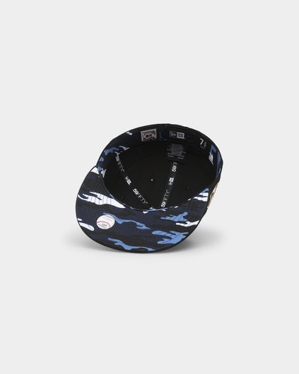 New Era New York Yankees Camo Underbrim 59FIFTY Fitted Black
