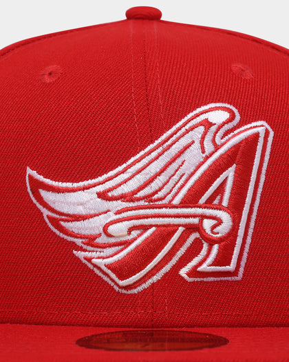 New Era Anaheim Angels 'Fairisle' 59FIFTY Fitted Red/White